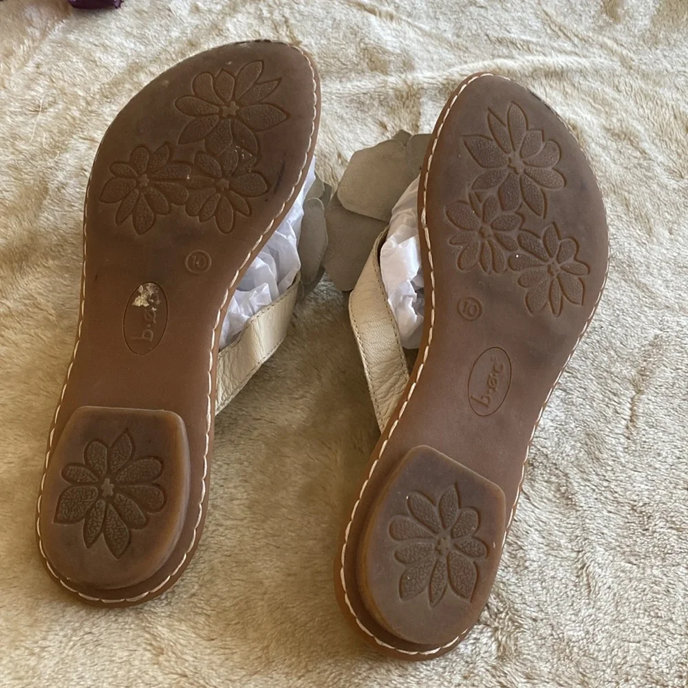 BORN Concept leather slippers/sandals